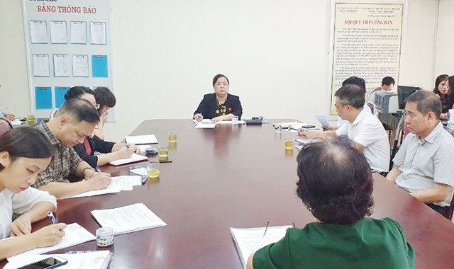 Chủ tịch HĐND TP tiếp công dân định kỳ tại nơi ứng cử